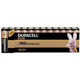 Duracell Plus Power Mignon (AA)-Batterie Alkali-Mangan 1.5 V 24 St.