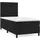 vidaXL Boxspringbett 100 x 200 cm Schwarz