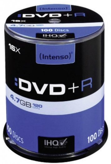 intenso dvd-r 100er
