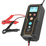 LTC Autobatterieladegerät Batterieladegerät mit Mikroprozessorsteuerung 12V/24V 15A