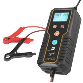 LTC Autobatterieladegerät Batterieladegerät mit Mikroprozessorsteuerung 12V/24V 15A