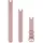 Garmin Lily Armband 14 mm Silikon Dust Rose/Cremegold