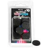 AK-Interactive Runde Grundplatte 25mm Wargame-Basen Schwarz
