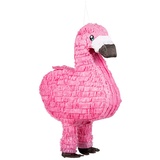 Boland 30921 - Pinata Flamingo, 55 x 39 cm, Schlag Pinata, Vogel ohne Befüllung, Deko, Geburtstag, Motto, Party Spiel, Kinder, Spaß