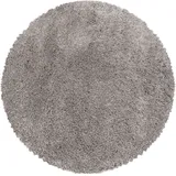 Ayyildiz Teppiche Fluffy 3500 Hochflorteppich Ø 80 cm beige