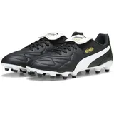 Puma King Top Fg/Ag Fußballschuhe, Puma Black Puma White Puma Gold, 46 EU