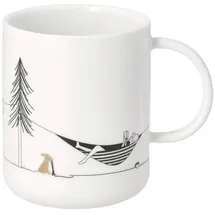 räder Geschenktasse Camping 0,3 l Weiß