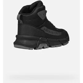 GEOX J FLEXYPER Plus Boy Sneaker, Schwarz, 30 EU - 30 EU