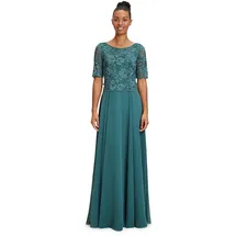 Vera Mont Abendkleid Spitze Grün 40