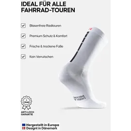 Danish Endurance Radsocken 3er Pack Schwarz 39-42