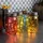 MARELIDA Laterne Glas 14,0 cm 4er Set mehrfarbig