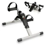 Gimisgu Mini-Bike Heimtrainer, Reha-Pedal Heimtrainer mit LCD-Display, Einstellbarer Widerstand, Heimtrainer Pedal Trainer, Home Office Heimtrainer für Muskel-Rehabilitation, Sport-Training