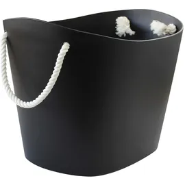 sceltevie Aufbewahrungskorb Balcolore M 19 L 19 x 19 x 19 cm schwarz