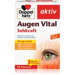 Doppelherz Eye Vitality Kapseln zur Förderung der Augengesundheit 90 KAP