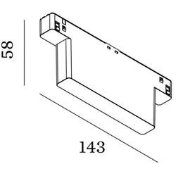 Wireless Casambi Control Strex System - Schwarz