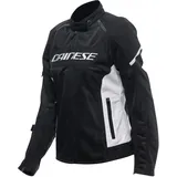 Dainese - Air Frame 3 Tex Jacket Wmn, Sommer-Motorradjacke mit herausnehmbarem, winddichtem Innenfutter, Frau, Schwarz/Weiß/Weiß, 52