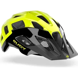 Rudy Project Helmet Crossway black/yellow fluo (shiny) (VISOR-FREE PADS-BUG STOP INCLUDED-VISOR-FREE PADS-BUG STOP INCLUDED) VISOR-FREE PADS-BUG STOP INCLUDED L 59-61