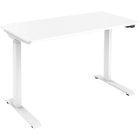 Digitus elektrisch höhenverstellbarer Schreibtisch weiß, Sitz-Steh-Schreibtisch (DA-90407)