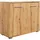 Priess Hochkommode Lindau 82 x 71 x 38 cm Beige / Braun