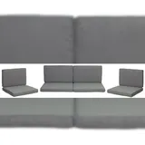 BEO Lounge Auflagen Set 8-tlg. grau