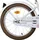 T&Y Trade Blossom 18 Zoll RH 31 cm weiß