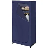 Wenko Kleiderschrank Business 75 x 160 x 50 cm Blau