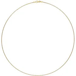 Goldkette »classy and stylish«, 28840634-0 Gelbgold 375