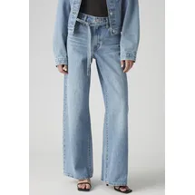 Levi's Straight-Jeans "XL STRAIGHT", Damen, Gr. 28, Länge 29, thanks friend, Denim/Jeans, Obermaterial: 100% Baumwolle, unifarben, straight fit knöchellang, Jeans Straight-Jeans, im Five-Pocket Style