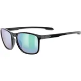 Uvex Lgl 52 Sonnenbrille - Black - Mirror Green/CAT3