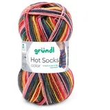 120 Sockenwolle Hot Socks color Carnival 50 g