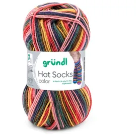 120 Sockenwolle Hot Socks color Carnival 50 g