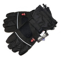 Thermrup Beheizbare Handschuhe mit 4 Stufen Temperaturregler, wasserabweichend atmungsaktive mit Thinsulate 3M, Akkubetrieb (XL)