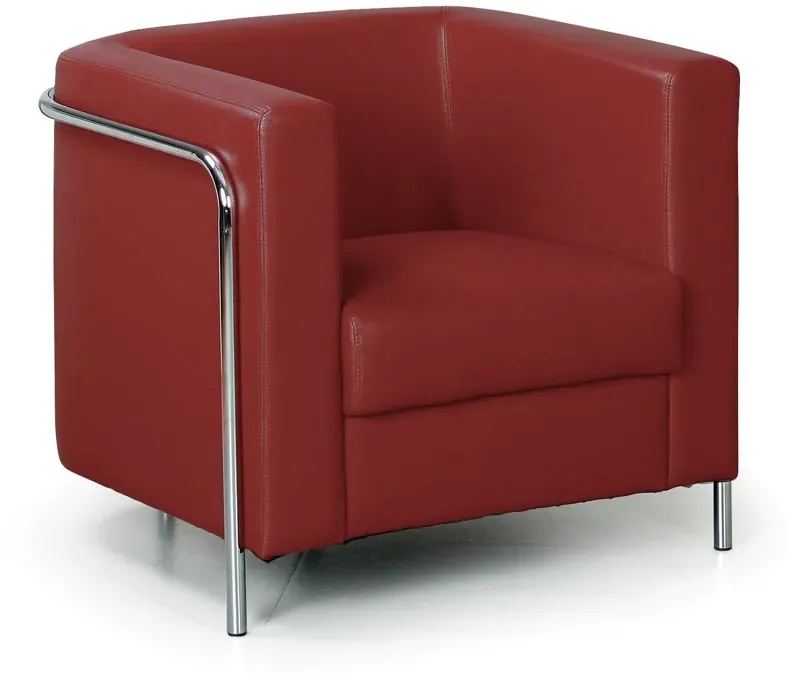 Sessel CLUB, rot