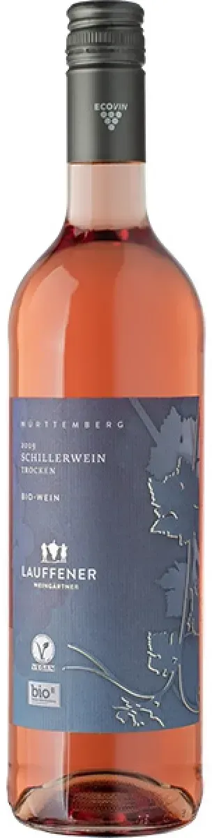 Lauffener Weingärtner Schillerwein Bio/Vegan Roséwein trocken 0,75 l | 2023