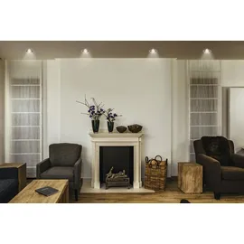 Osram Einbau-Downlight 10W schwarz/Acryl/Aluminium