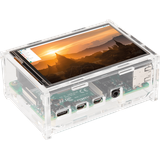 Joy-It 3.2TC Display-Gehäuse Passend für Raspberry Pi Acrylglas klar