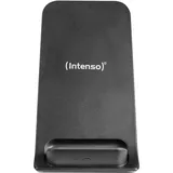 Intenso Wireless Charger BS13 - Induktive 3in1 Ladestation mit Standfuß für Smartphone, Kopfhörer und Uhr, Fast Charge mit bis zu 15W, Inkl. Schnellladenetzteil