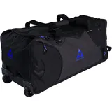 Eishockeytasche mit Rollen Fischer  DeLuxe Black/Blue 40" Senior - Schwarz