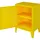 [en.casa] Nachtschrank Inari 57 x 40 x 30 cm Gelb
