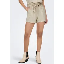Jdy JDYSAY MW LINEN SHORTS beige 40