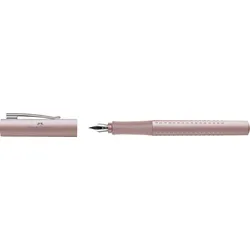FABER-CASTELL Füller Grip 2011 M pale rose