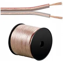 PureLink Lautsprecherkabel OFC 2x2,50mm2 (0,10mm), 10,0m, transparent