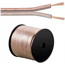 PureLink Lautsprecherkabel OFC 2x2,50mm2 (0,10mm), 10,0m, transparent