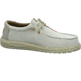 HEYDUDE Wally Coastline Herren Beige/Silber 43
