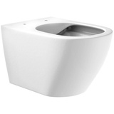 Schütte Tiefspül-WC »TASSONI »Bowl«, U-Form, weiß, Keramik - weiss