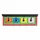 vidaXL Wandgarderobe 80 x 25 x 2 cm Schwarz