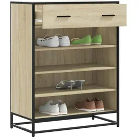 vidaXL Sonoma Eiche 75 x 97,5 x 38 cm braun / braun