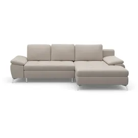 sit&more Ecksofa Lina L-Form Sofa mit Recamiere, wahlweise mit Bettfunktion und Bettkasten