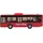 Siku 1021 - Linienbus Park und Ride rot 1:55