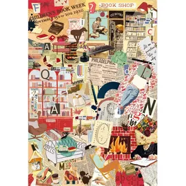 Clementoni S.p.A Buecher Schreiben 1000 Teile Kompaktpuzzle Clemento
